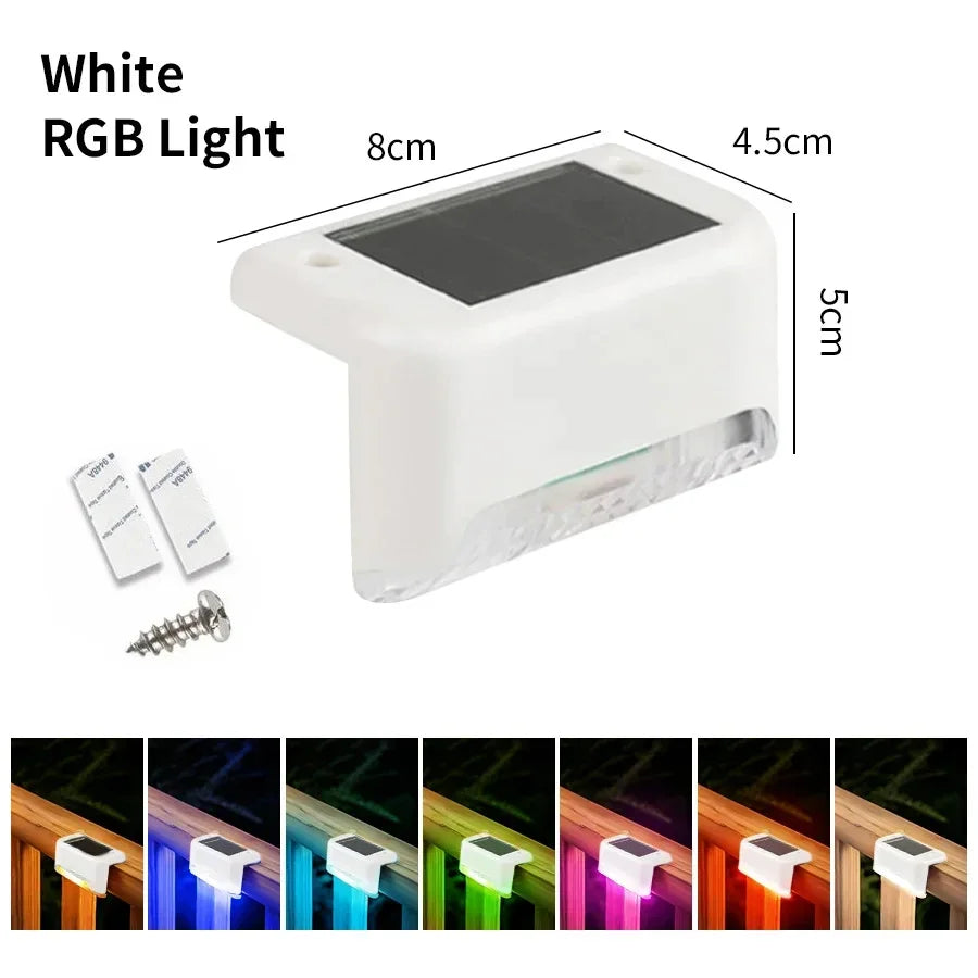 Outdoor Waterproof LED Solar Deck Lights