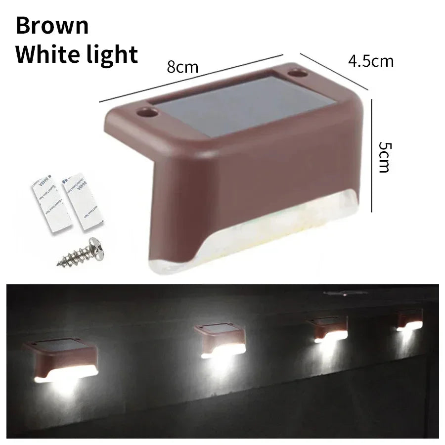Outdoor Waterproof LED Solar Deck Lights