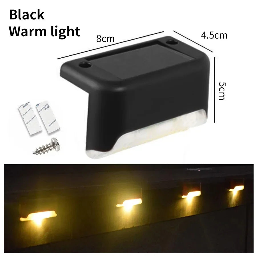 Outdoor Waterproof LED Solar Deck Lights