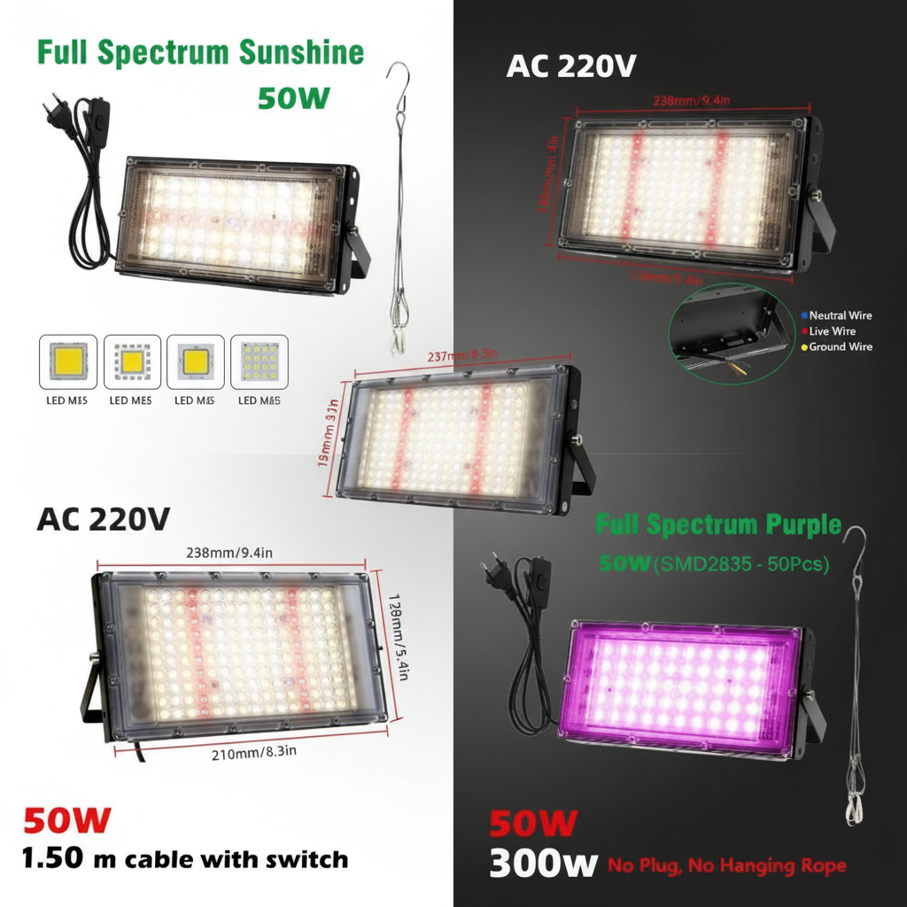 Full Spectrum LED Growth Light